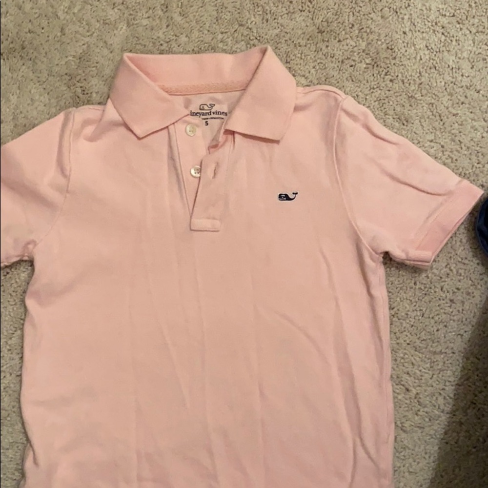 Pink size 5 Vineyard Vines polo